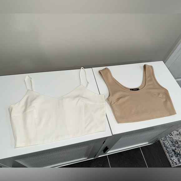 Crop top tanks - Set of 2 - Picture 2 of 16